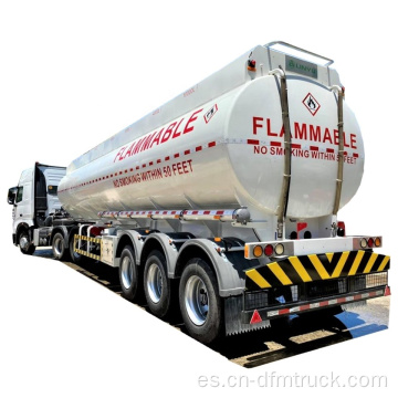 Tanque de transporte de petróleo semirremolque camiones cisterna de suministro de combustible